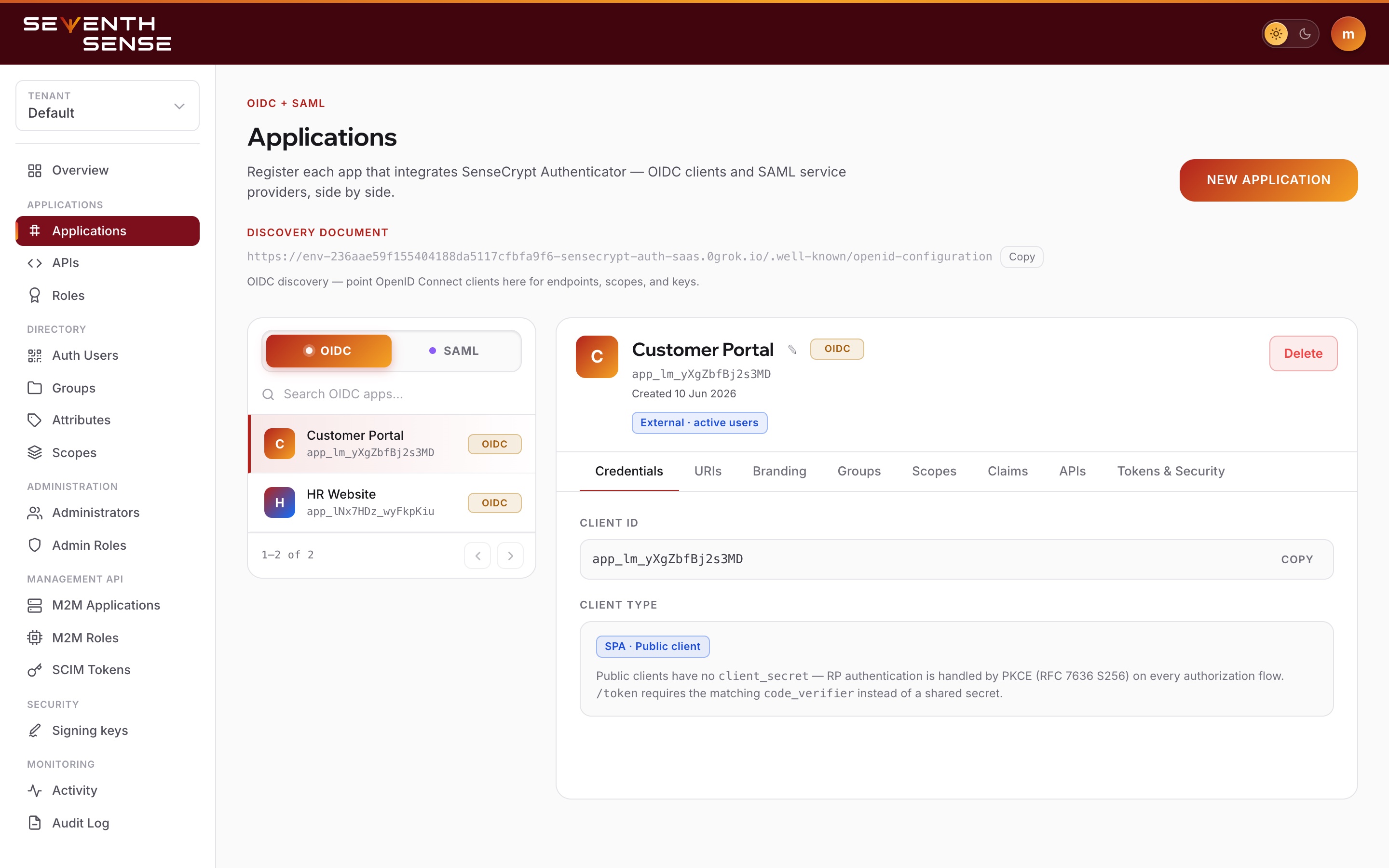 Your application, protected by SenseCrypt